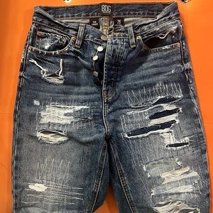 BDG Patchwork a distressed Denim